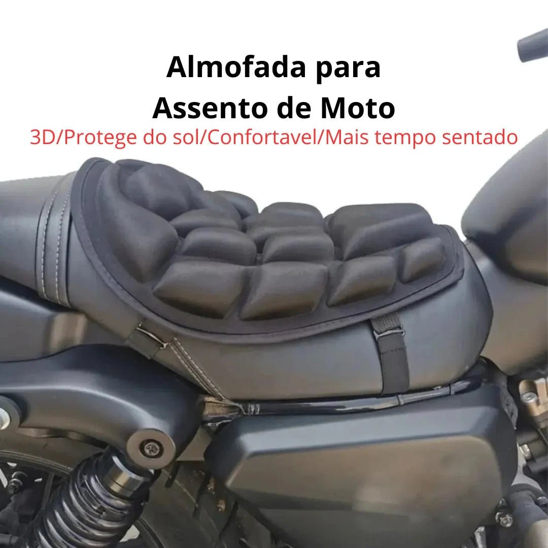 Capa Almofada Universal para Assento de Motocicleta