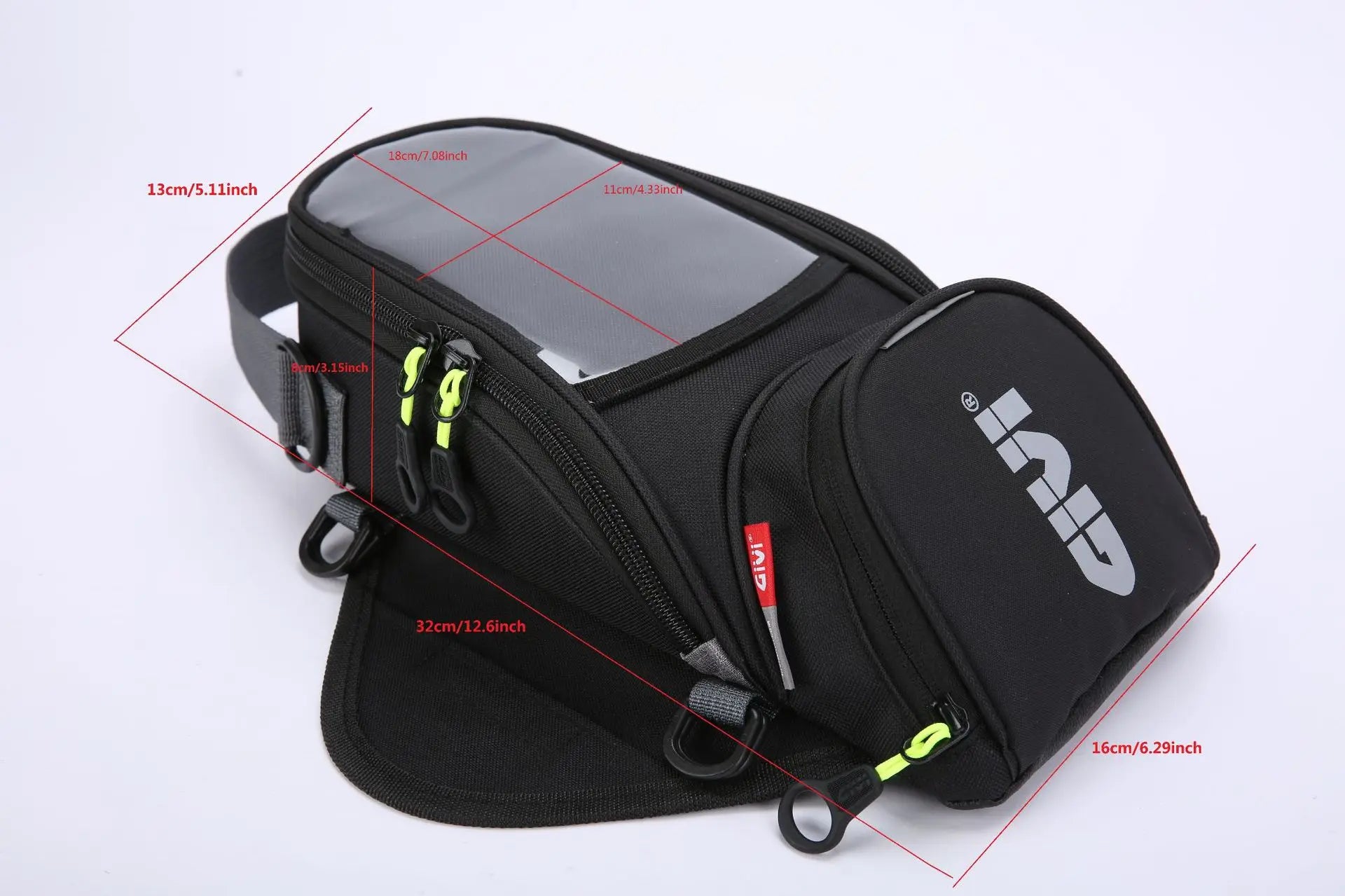 Bolsa de Tanque de Moto com Suporte para Celular