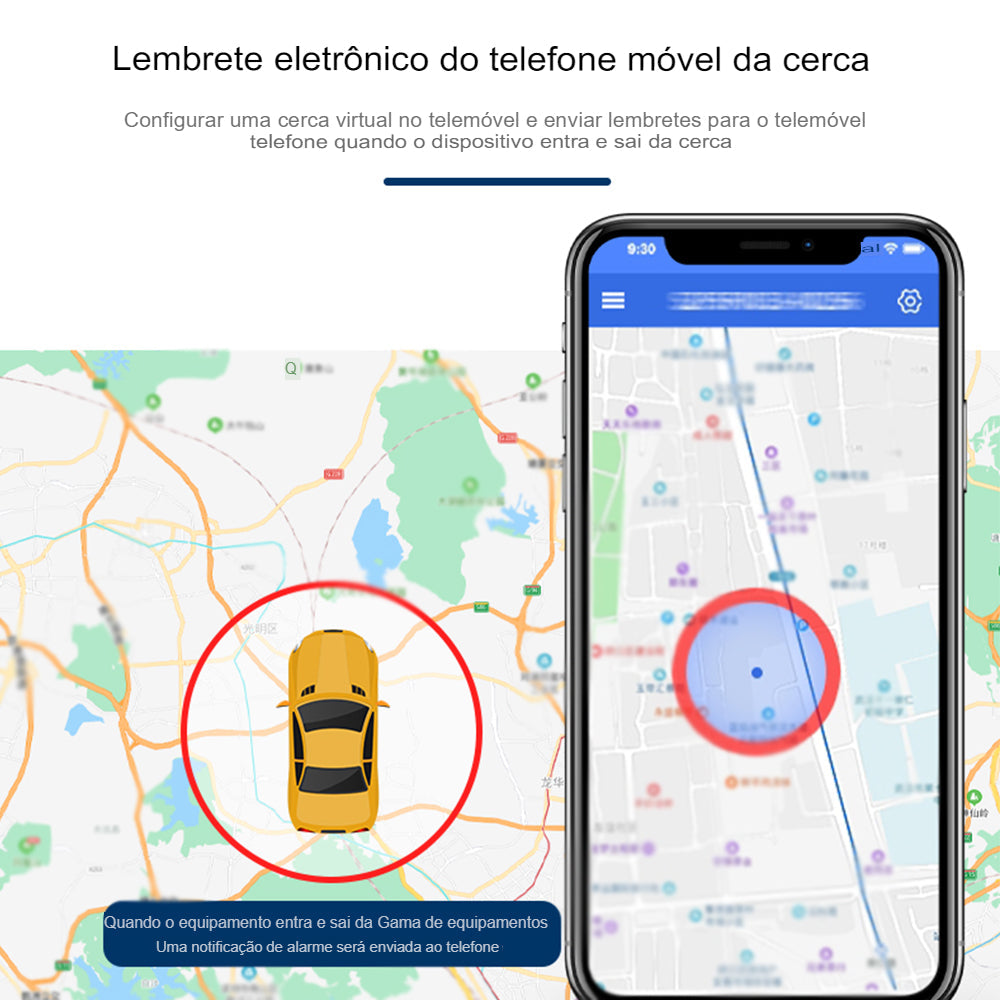 Mini Rastreador GPS para Veículos - Magnético e Preciso